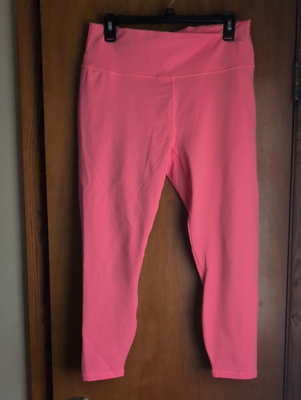 Fabletics High-Waist Leggings - Hot Pink/Coral Size Large